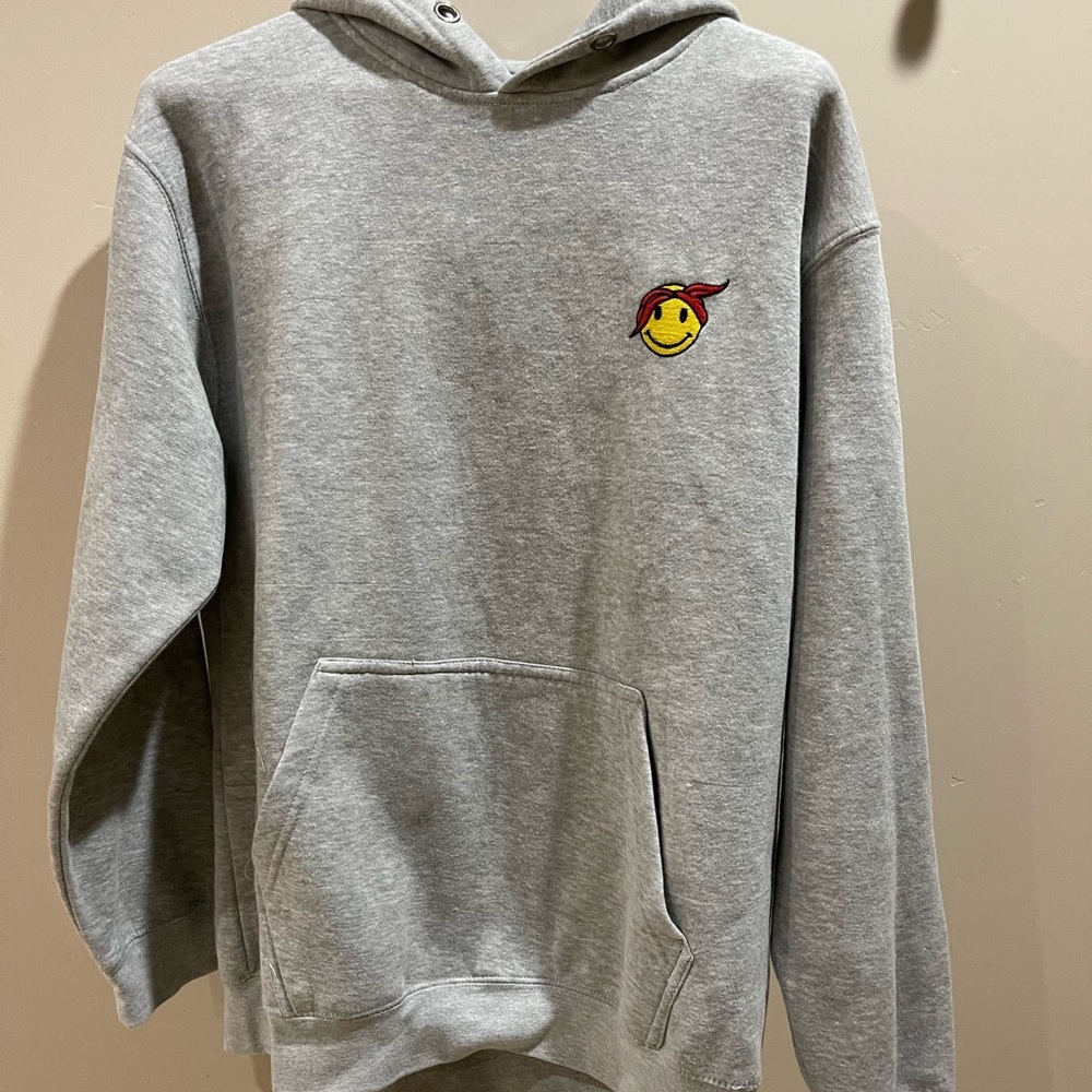 Gray hoodie